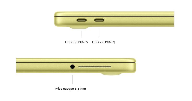 MacBook Neo 512Go - Jaune agrume_2