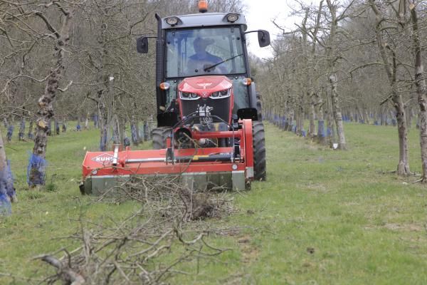 Machine réversible pour broyage efficace en agriculture