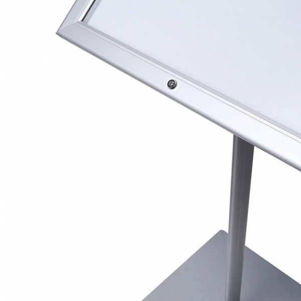 Jdmbscz1xa4led - Porte-menu LED sur pied pour extérieur - aluminium - format A4 - verrouillable avec éclairage LED_2