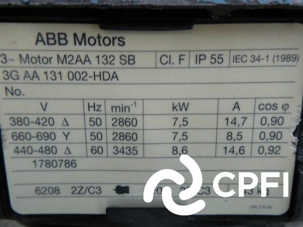 Pompe centrifuge ALFA LAVAL LKH 50/155 SSS - 7.5 kW - 1996_2