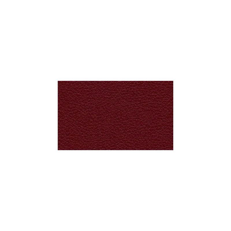 Canapé convertible express Jackson - Matelas 120cm Comfort Bultex® 12cm - Sommier à lattes - Cuir vachette bordeaux_2