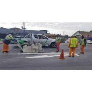 H9-2 Sprayplastik - Machine de marquage routier Hofmann - Débit d’air jusqu’à 670 l/min - Enduits à chaud pulvérisés_2