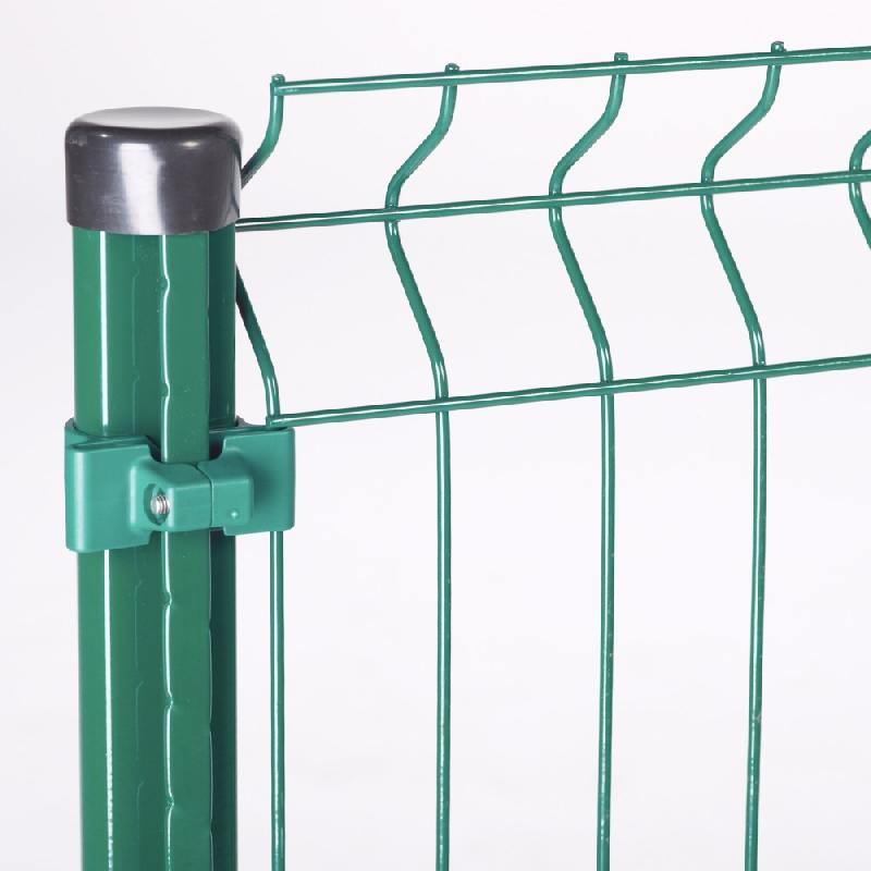 Colliers de fixation verts pour poteau UNIVERS et panneau ARISTA ECO