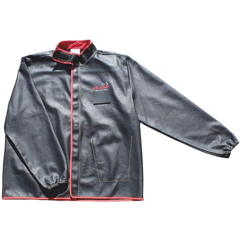 Veste de soudeur en cuir pleine fleur Lincoln Electric - L_2