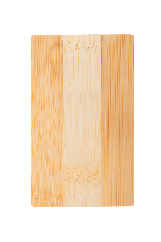 Clé USB publicitaire en bambou - format carte de crédit - 8/16/32GB - USB 2.0_2