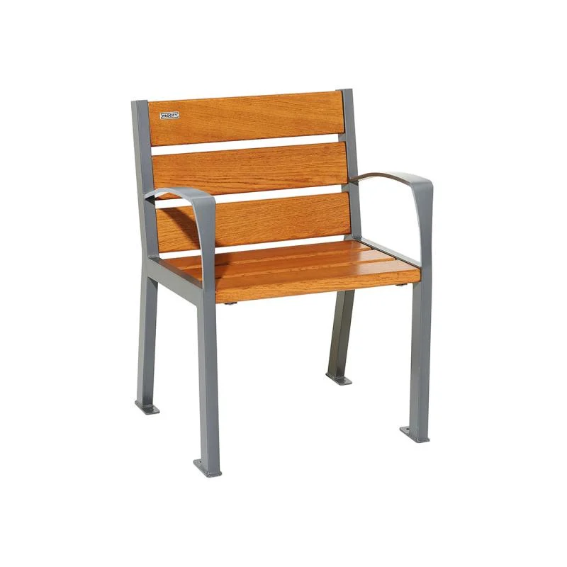 Fauteuil 6 lames bois SILAOS_2