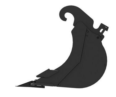 Godet d'excavation-mini-pelle - caterpillar finance france - 500 mm (20 in) - poids 58 kg_2