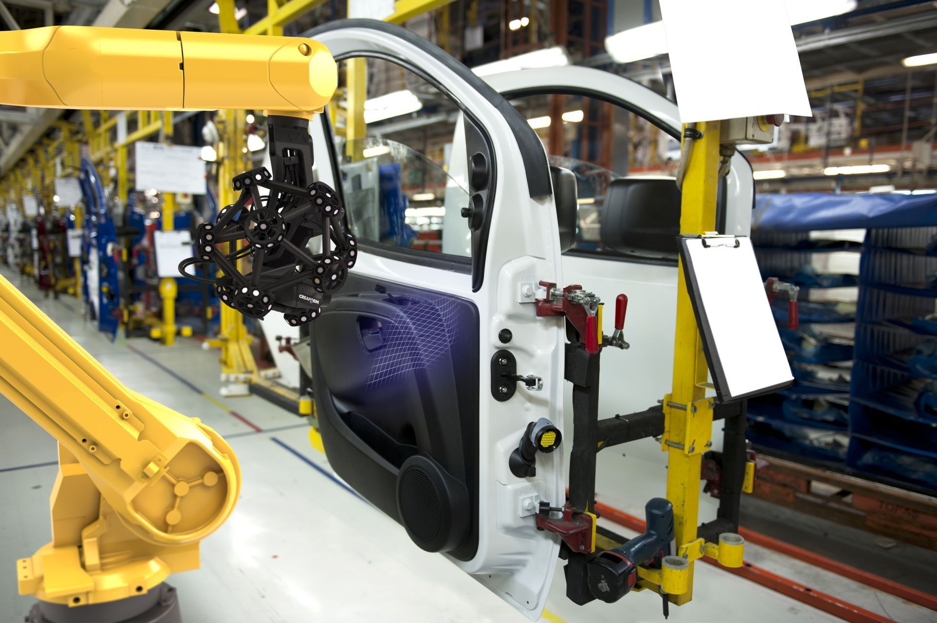 MetraSCAN-R : Scanner 3D MMT optique monté sur robot pour contrôle qualité automatisé et inspection en ligne_2