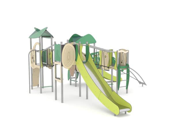 Structure multi-activités métallique Organik - LD1OR4451 - Ludoparc - 4 tours - Tranche d'âge 2 ans et plus_2