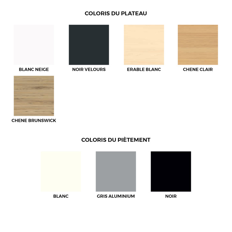 Bureau d'angle réversible électrique réglable en hauteur, avec encoche - Dynamics_2