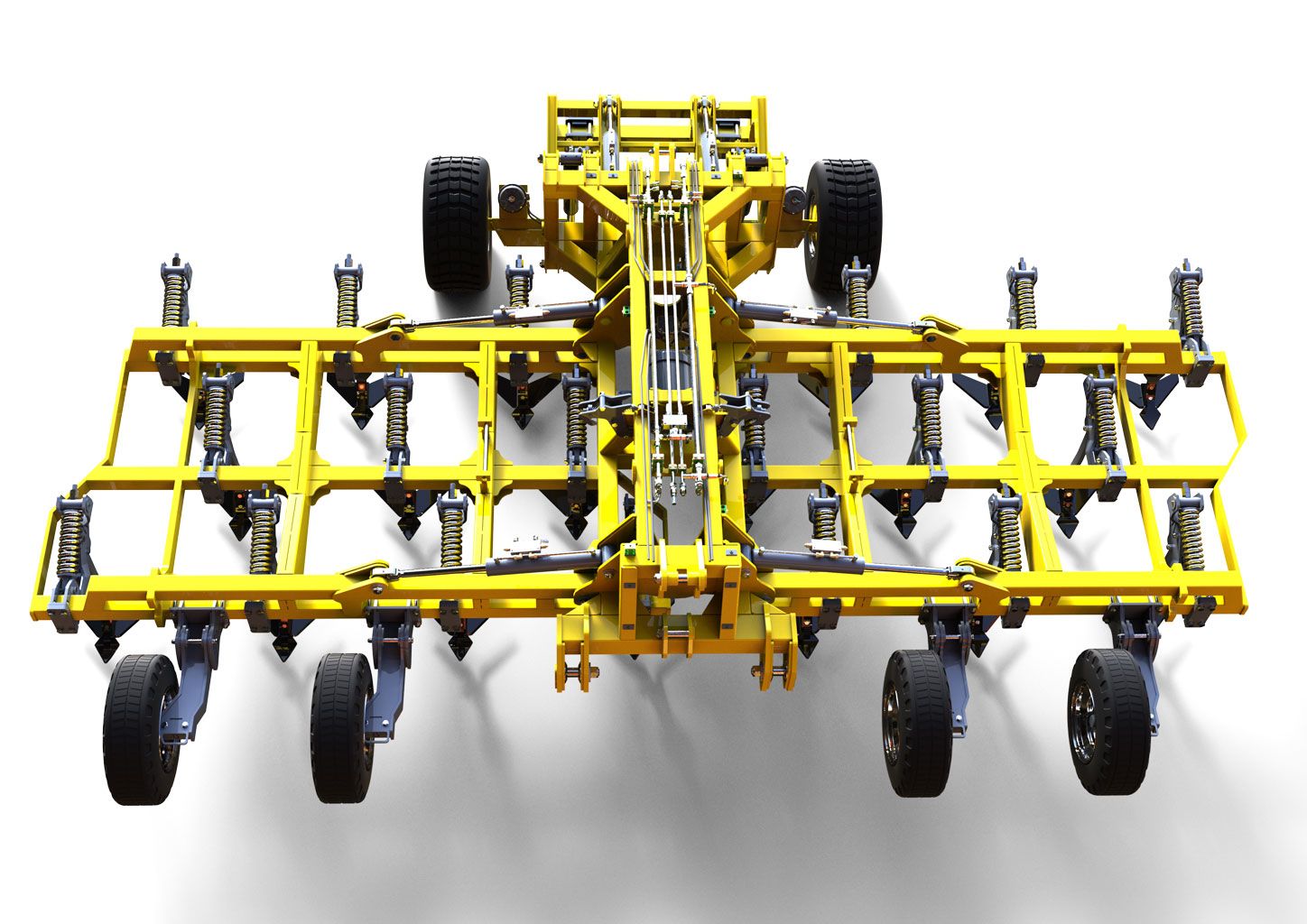 Cultivateur agricole Dondi - 3 rangées de dents - Poids de 2100 à 6080 kg_2