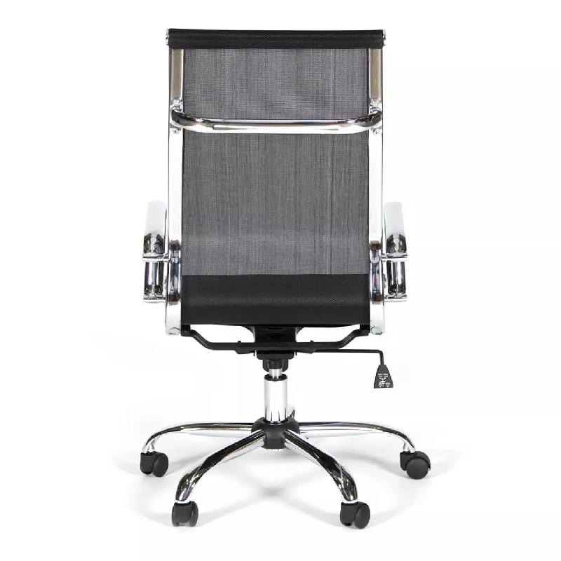 Fauteuil de Direction basculant - accoudoirs en aluminium poli - So Foggia - Sans_2