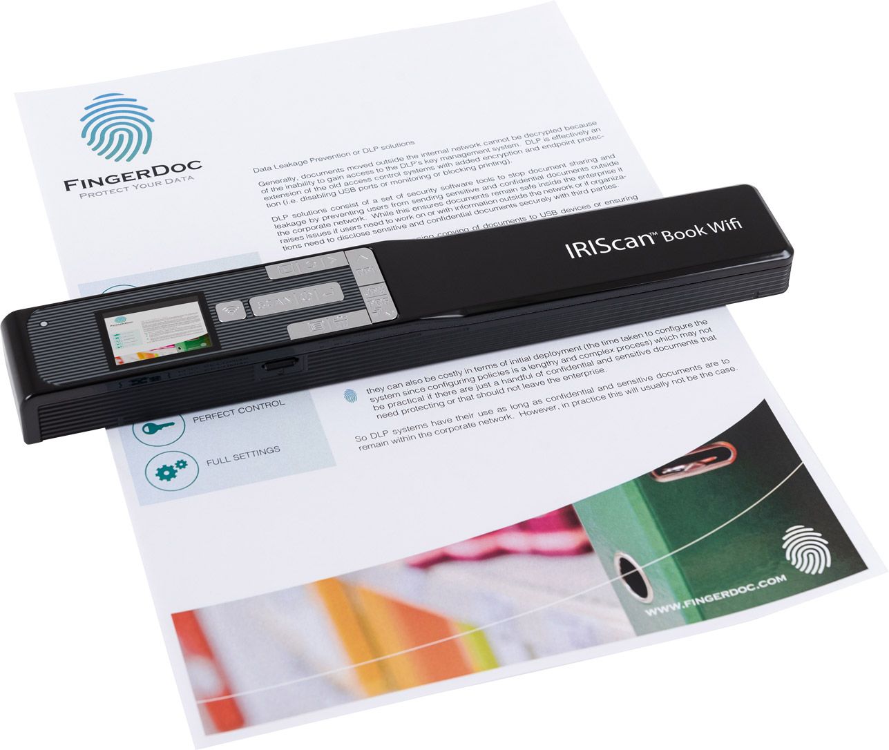 Scanner portable IRIScan Book 5 Wifi - numérisation rapide et autonome pour livres et documents A4_2