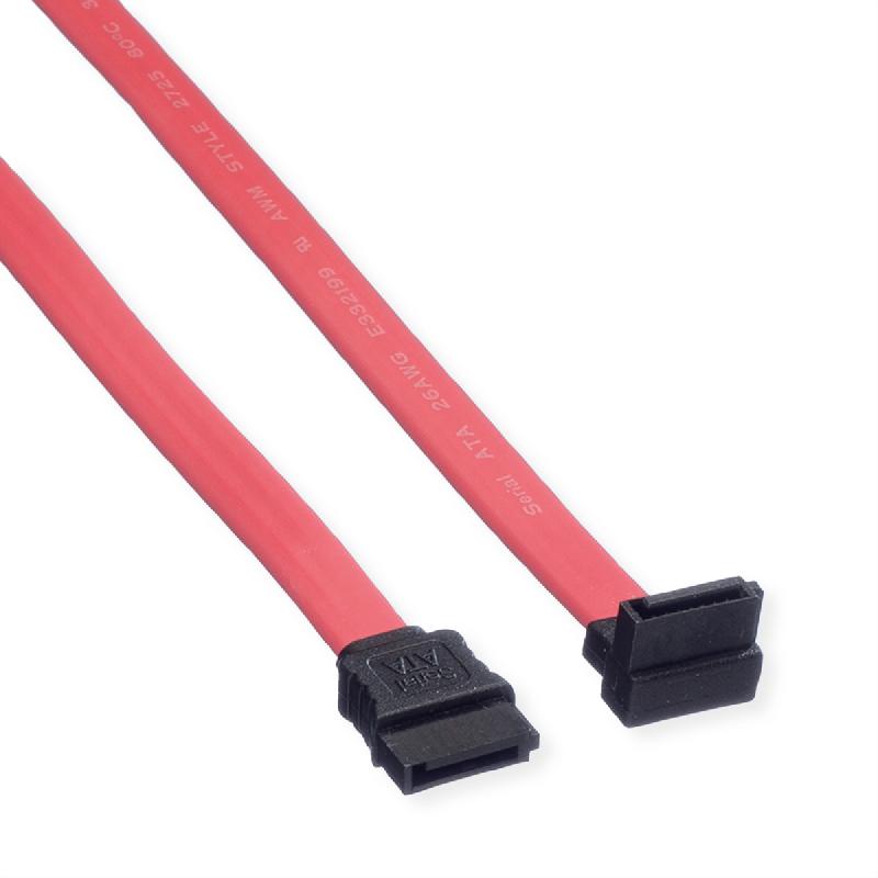 VALUE Câble interne SATA 3.0 Gbit/s pour disques durs, coudé, 0,5 m_2