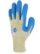 Gants anti-coupures TKV105 - Aramide, fil acier, paume latex crêpée - Jauge 10, coupure niveau E_2