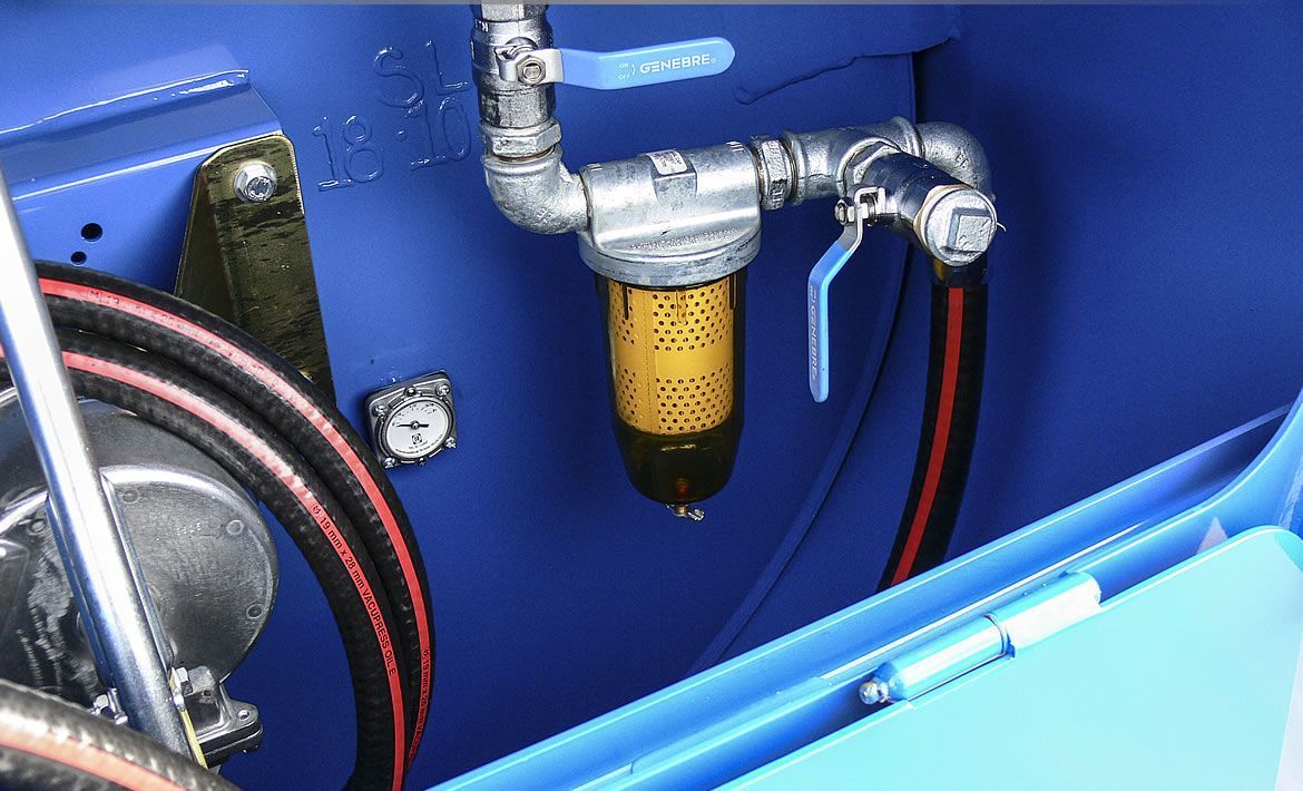 Cuve de 1500 litres avec système de distribution inclus