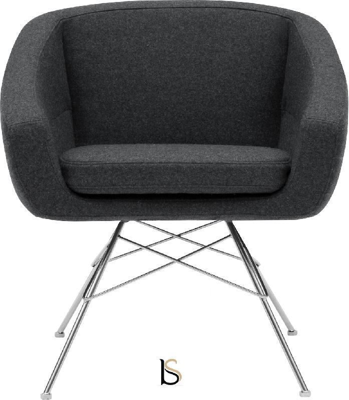 Fauteuil AIKO - Softline - Feld Anthracite 610_2