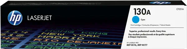 Cartouche de toner cyan d'origine HP LaserJet 130A_2