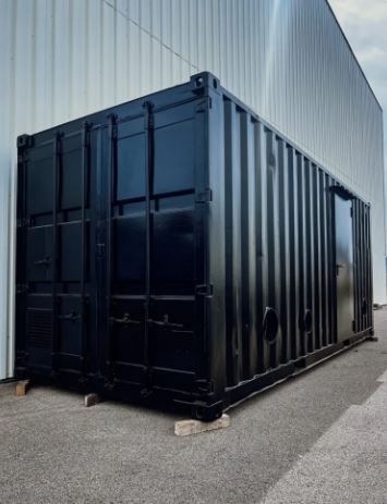 Container technique 20 ou 40 pieds pour ateliers,  bureaux, salles de stockage et salle de réunion_2