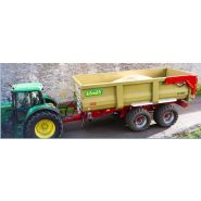 Benne agricole avec trappe centrale multiposition 500 x 500 mm