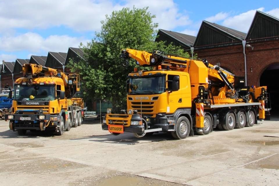 Grue de levage performante avec un rapport poids/puissance optimal