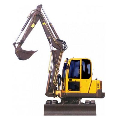 Pelleteuse 4,8 t sur chenilles caoutchouc cabine - pel50c_2