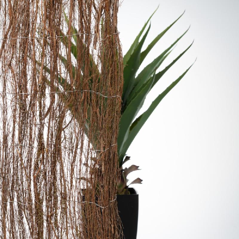 Brande de bruyère Naterial - occultation faible - H.200 cm x L.300 cm - densité 900 g/m² - fil d'acier galvanisé_2
