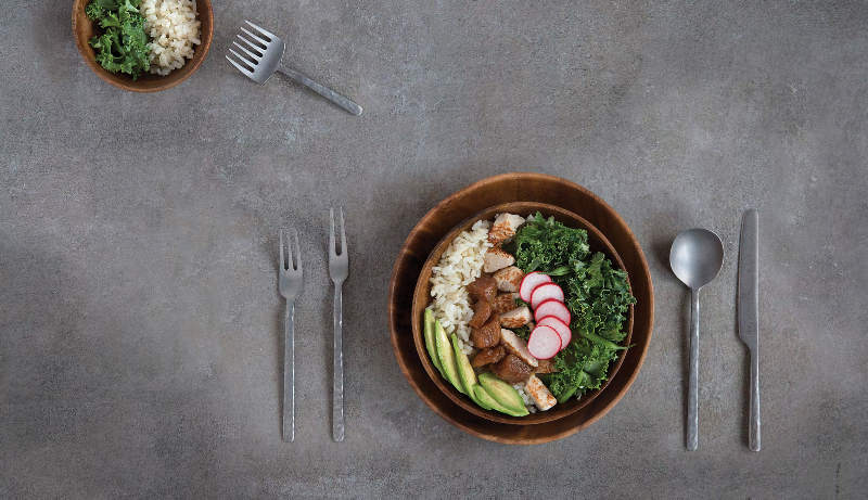 Couteau de table Kodai Vintage Q23 - Acier Inox 18/0 - Manche martelé et finition patinée_2