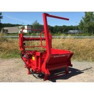 Dérouleuse pailleuse fixe Agrisphere - atelier 3T avec déport 21 cm - moteur hydraulique_2