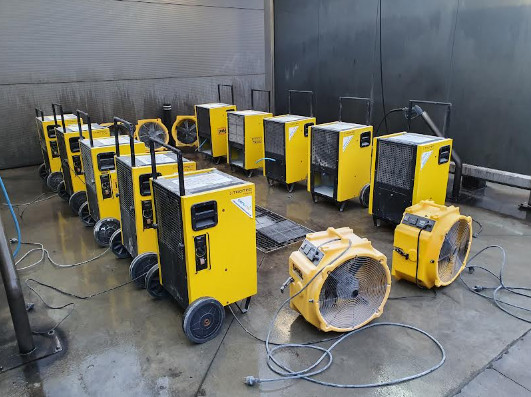 Location déshumidificateur d'air après sinistre pour sécher les murs_2