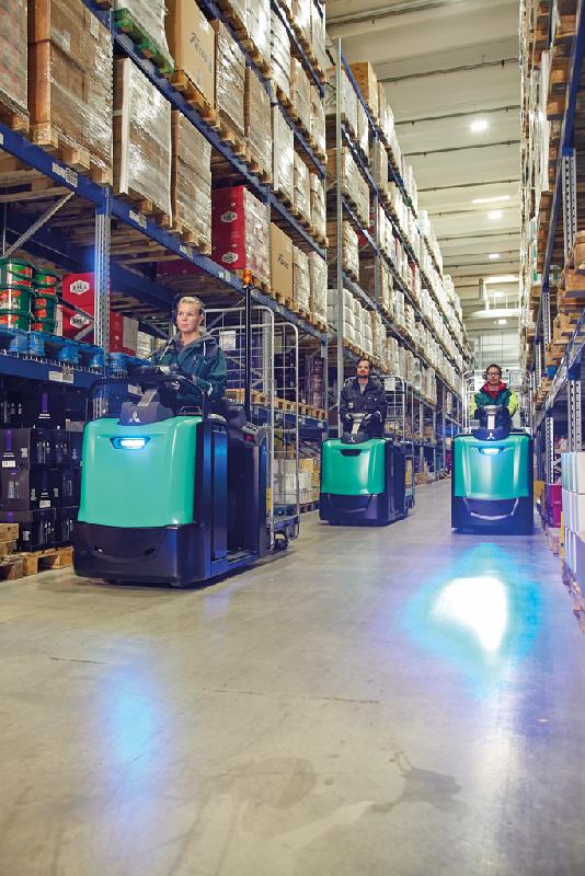 Chariot élévateur OPB12-25N2 - Préparateur de commandes au sol Mitsubishi - Électrique - 1,2 à 2,5T_2