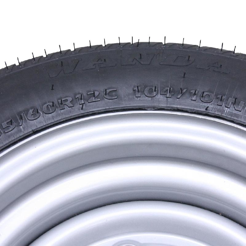 185/60 R12c Trailer Wheel 5 Stud 6.5 PCD Tire On Rim Brian James Ifor Williams_2