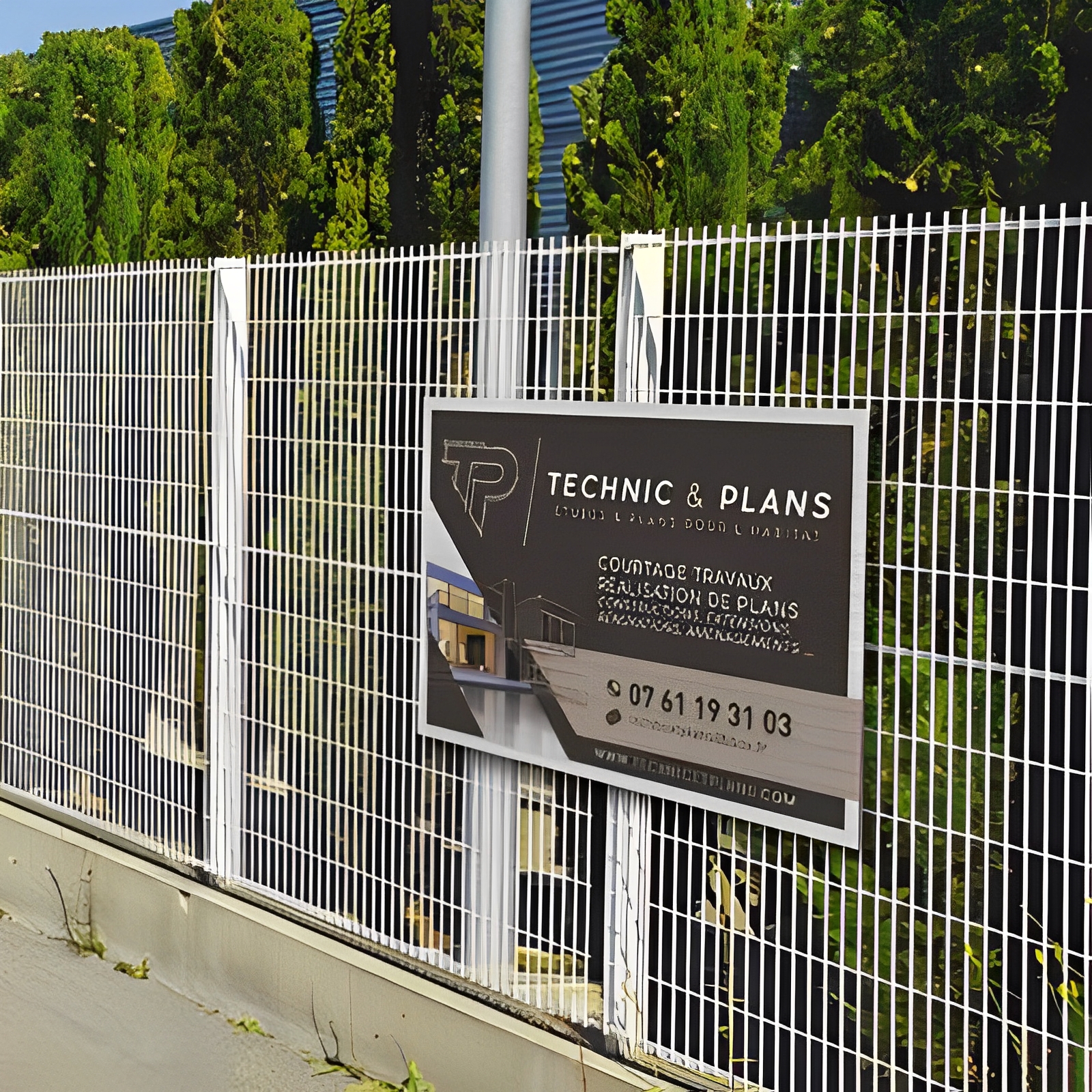 Akylux - panneau de chantier - id graphique - format : 60x40 cm_2