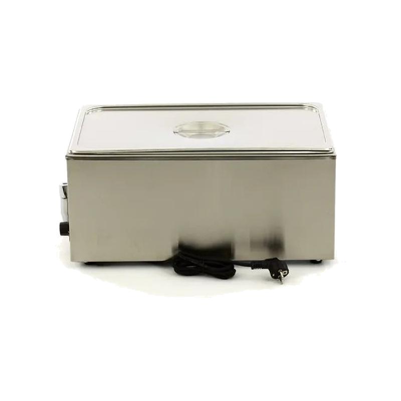 Bain-marie électrique professionnel - 1 x GN 1/1 - avec robinet de vidange - Bac GN inclus | Maxima_2