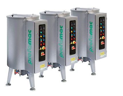 Équipement professionnel pour le tempérage de 115 kg de chocolat