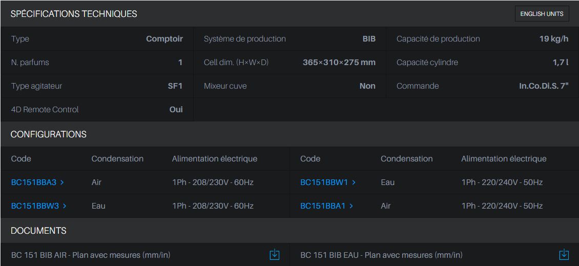 Machine à glace italienne professionnelle BC 151 BIB - Gel Matic - 1 parfum - Technologie In.Co.Di.S. et système Bag-in-Box_2