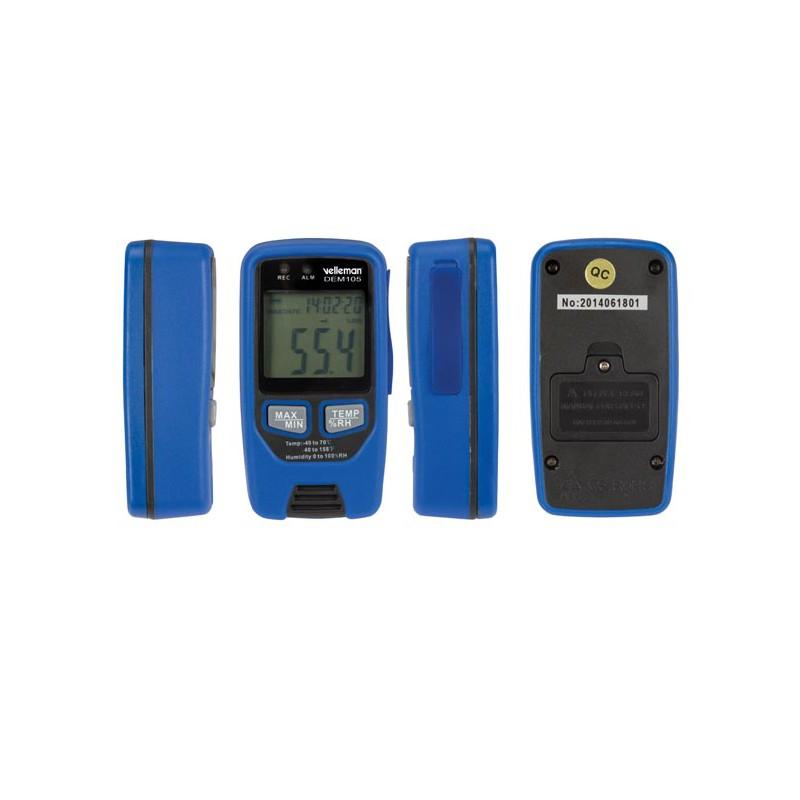 DEM 105 - Enregistreur thermique autonome de température et humidité avec LCD et connexion USB_2
