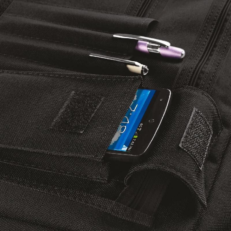 Sac messager - Réf: BG21 - Polyester résistant 600D - Multi-compartiments - Bag Base_2
