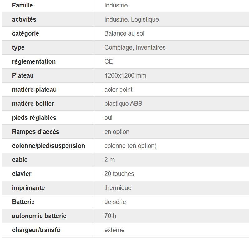 Tf-1212-tcp - balance compteuse - balance milliot - portée max. 3t_2
