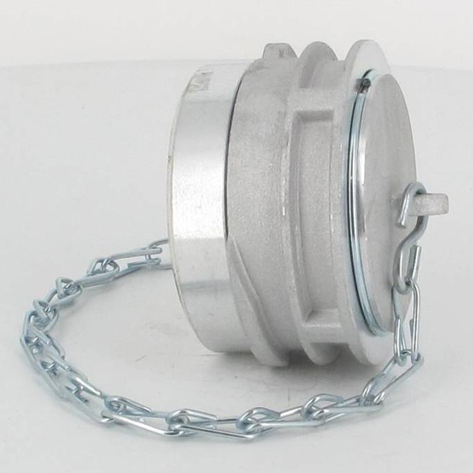 Bouchon avec verrou + chainette Ø 50 mm - Alu_2