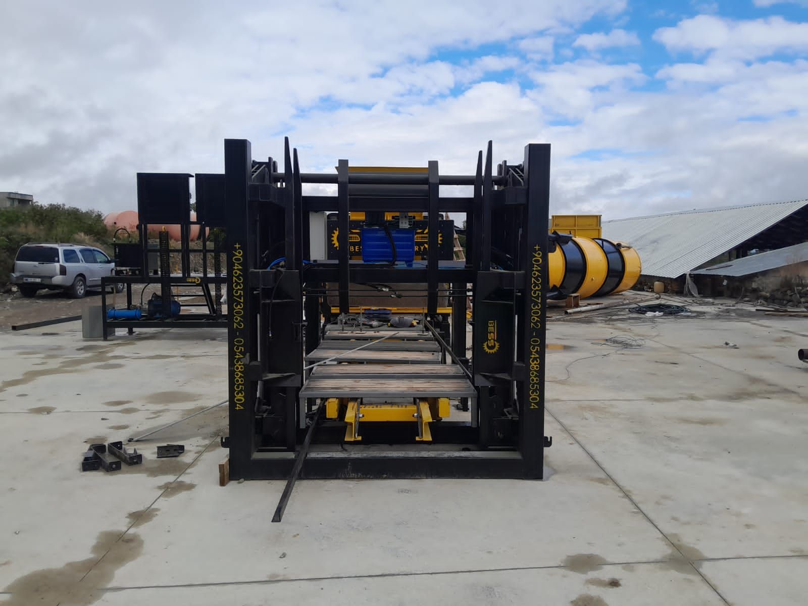 Machine à briquettes PRS-600 - Semi-automatique, 6 000 briquettes en 8h - Groupe Beyazlı_2