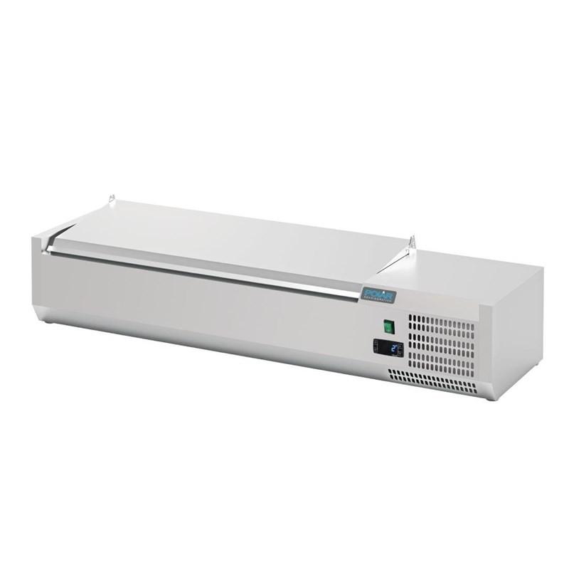 Saladette à poser avec couvercle Série G 5x GN 1/4 FA854 Polar_2