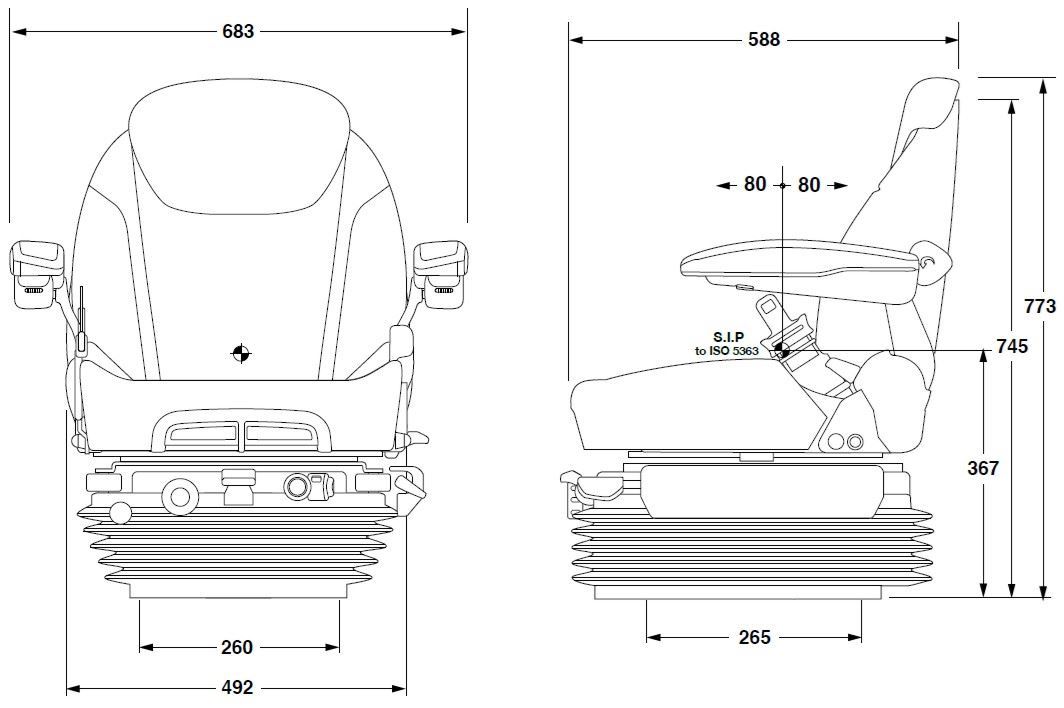 Siège  kab seating 85k6 invictus_2