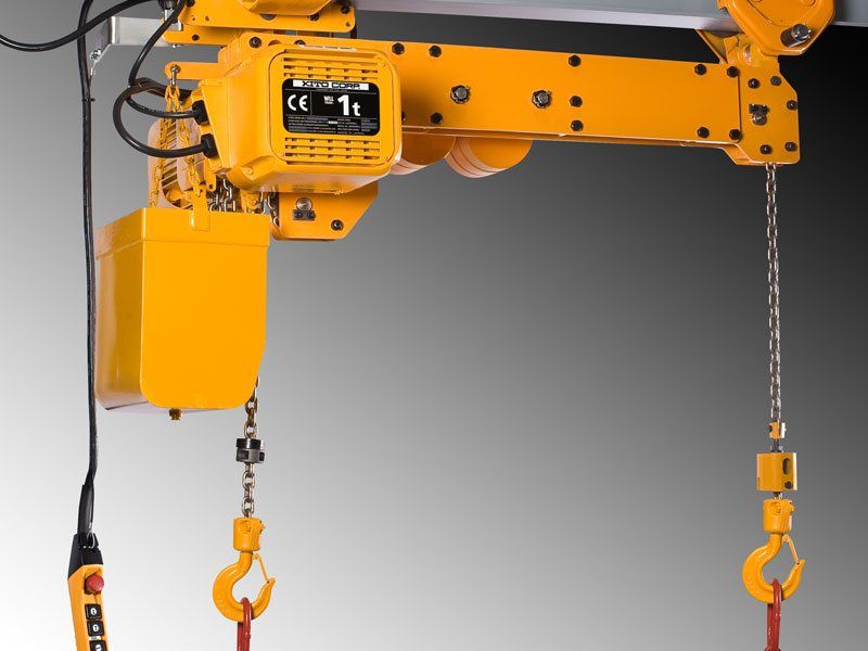 TWER2M - Palan électrique à chaîne double crochet KITO - Capacité de charge 2x250 à 2x1600 kg_2