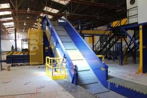 - Bandes transporteuses métalliques Javisa - épaisseur de tôle 3 à 6 mm - largeurs jusqu'à 3000 mm et inclinaison jusqu'à 45°_3