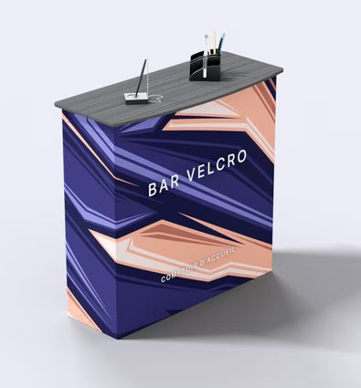 Comptoir d'accueil - Bar Velcro_2