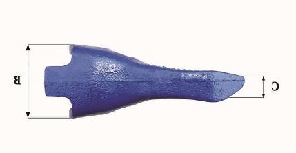 Dents de godet Fastkey FK2 DPE - Références FK2 DPE - Poids 1.6 Kg - Dimensions multiples_2