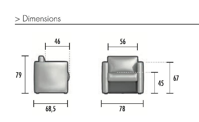 Fauteuil d'attente SF3 - Gris anthracite_2