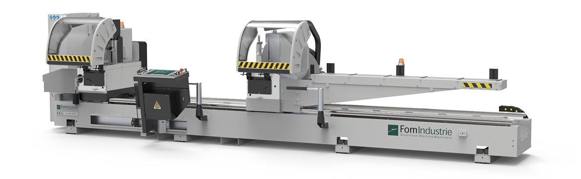 Blitz alva 550 theta équipée de lames en widia et convoyeur à rouleaux