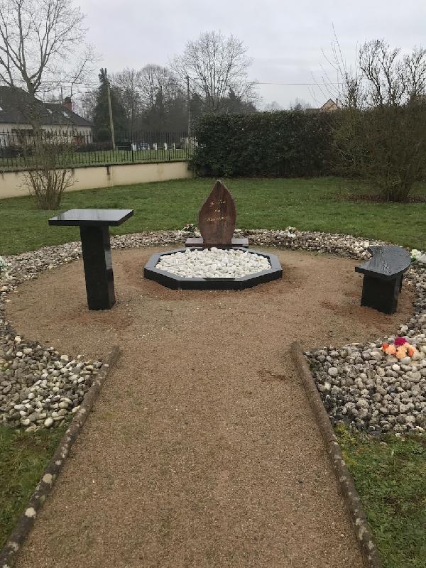 Table de Recueillement pour Jardins du Souvenir - Pour les communes moyennes à grandes_2